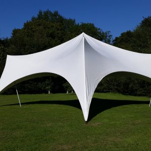 28ft x 28dt Modern Capri Marquee Hire